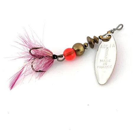 Mepps Aglia Long 0 Dressed Lightning, 3 г, блешня оберталка (вертушка) #13706