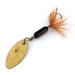 Yakima Bait ​Worden’s Original Rooster Tail, золото/коричневий, 2,6 г, блешня оберталка (вертушка) #13709
