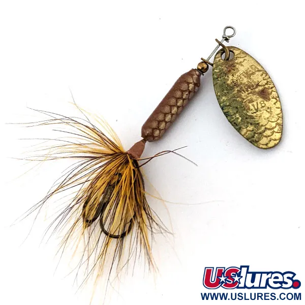 Yakima Bait ​Worden’s Original Rooster Tail, латунь/коричневий, 3,6 г, блешня оберталка (вертушка) #13711