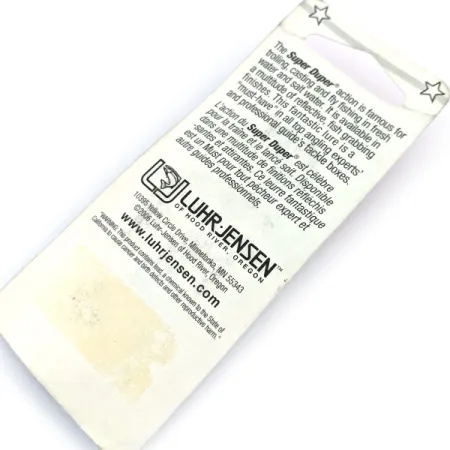 Luhr Jensen Super-Duper 503, 4,3 г, блесна коливалка (колебалка) #13720