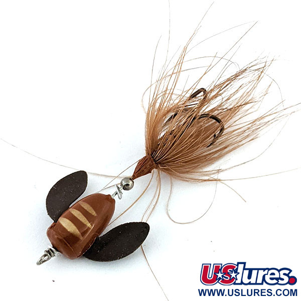 Yakima Bait Spin-n-Glo, коричневий, 0,6 г, блешня оберталка (вертушка) #13723