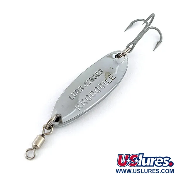 Luhr Jensen Krocodile, райдужна форель/нікель, 7 г, блесна коливалка (колебалка) #13726