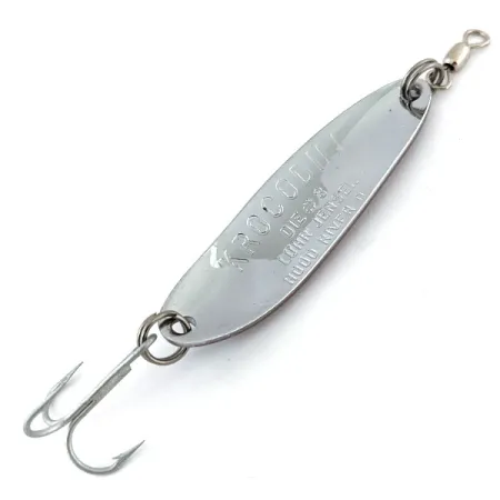 Luhr Jensen Krocodile #3, райдужна форель/нікель, 10 г, блесна коливалка (колебалка) #13728