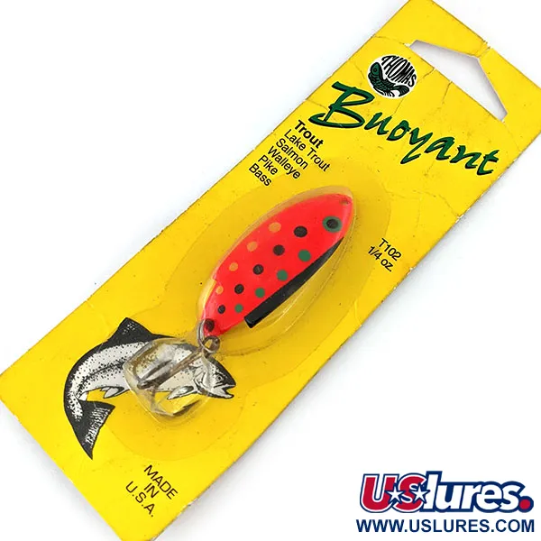  Thomas Buoyant, червоний, 7 г, блесна коливалка (колебалка) #13735