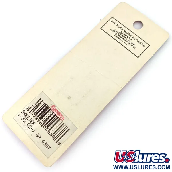 Eppinger Dardevle Skeeter, Pearl, 1 г, блесна коливалка (колебалка) #13743