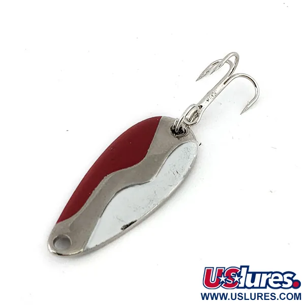 Acme Kamlooper Wee, червоний/білий/нікель, 3,5 г, блесна коливалка (колебалка) #13772
