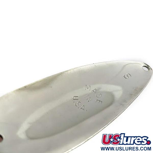  Worth Chippewa Steel Spoon, зелений/жовтий/нікель, 17 г, блесна коливалка (колебалка) #13776