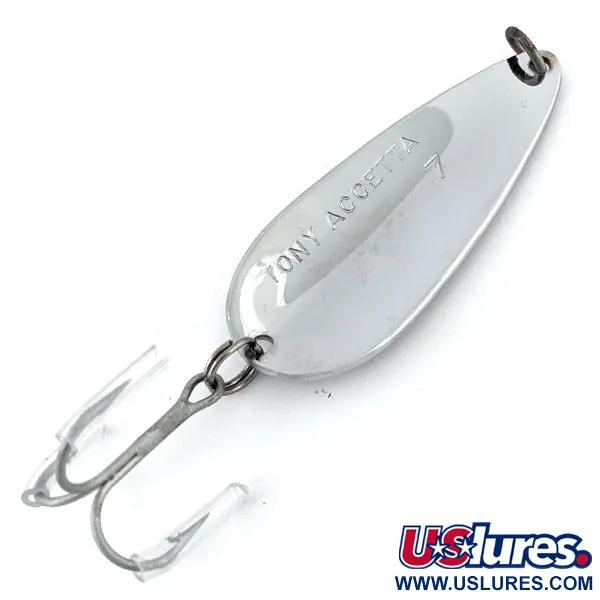  ​Tony Accetta 7, нікель, 21 г, блесна коливалка (колебалка) #13778