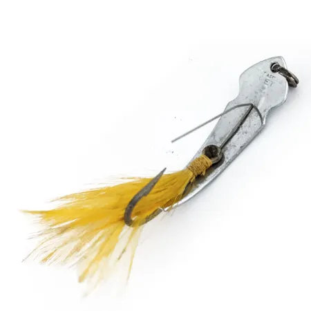 ​Błystka antyzaczepowa Tony Accetta Pet Spoon 14, нікель/жовтий, 7 г, блесна коливалка (колебалка) #13783