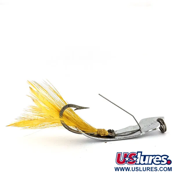  ​Błystka antyzaczepowa Tony Accetta Pet Spoon 14, нікель/жовтий, 7 г, блесна коливалка (колебалка) #13783