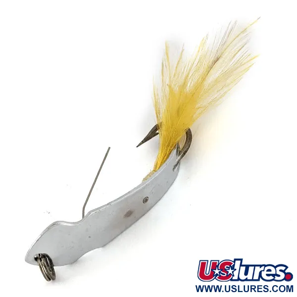  ​Błystka antyzaczepowa Tony Accetta Pet Spoon 14, нікель/жовтий, 7 г, блесна коливалка (колебалка) #13783