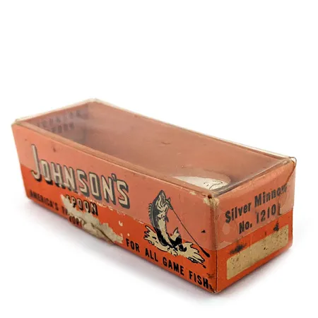 Незачіпляйка Johnson Silver Minnow, срібло, 12 г, блесна коливалка (колебалка) #13787