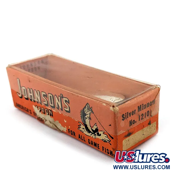  Незачіпляйка Johnson Silver Minnow, срібло, 12 г, блесна коливалка (колебалка) #13787