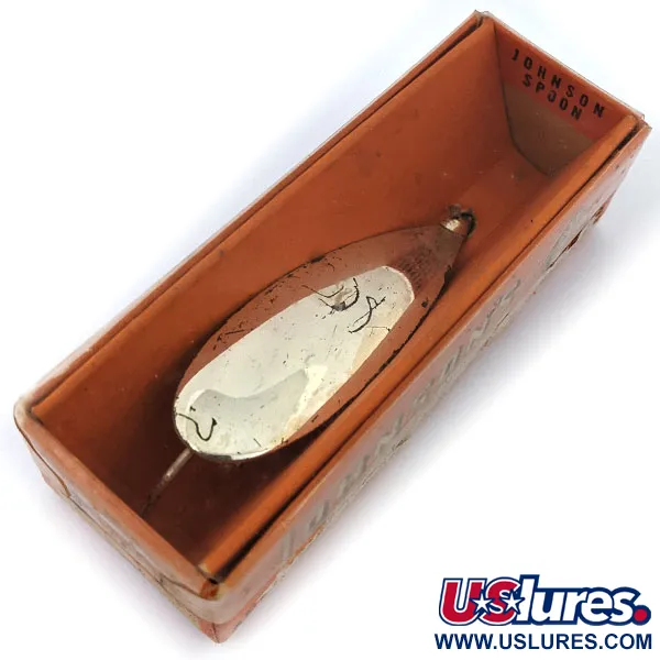  Незачіпляйка Johnson Silver Minnow, срібло, 12 г, блесна коливалка (колебалка) #13787