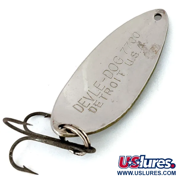 Eppinger Dardevle Devle-Dog 7700, Frog/нікель, 14 г, блесна коливалка (колебалка) #13799