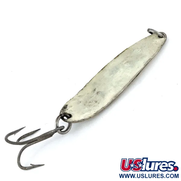 Luhr Jensen Krocodile #4 (світиться в темряві), білий/зелений Glow - світиться в темряві, 14 г, блесна коливалка (колебалка) #13816