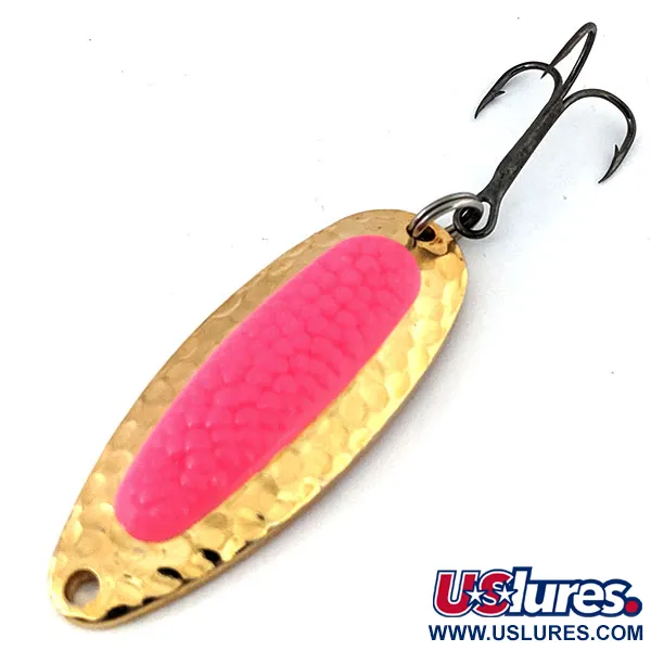  Blue Fox Pixee UV (світиться в ультрафіолеті), Карбоване золото/рожевий UV -світиться в ультрафіолеті, 14 г, блесна коливалка (колебалка) #13833