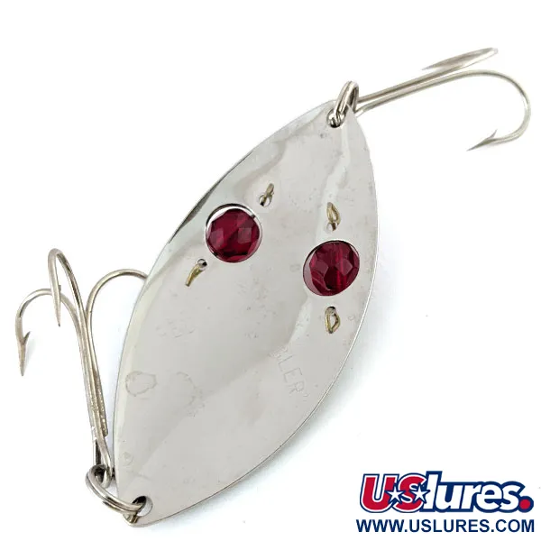 Eppinger Red Eye Wiggler, нікель/червоні очі, 25 г, блесна коливалка (колебалка) #13834