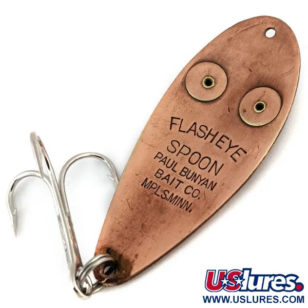  Paul Bunyan Flash eye spoon, мідь, 17 г, блесна коливалка (колебалка) #13843
