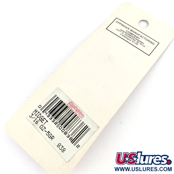 Eppinger Dardevle Midget, білий жемчуг, 6 г, блесна коливалка (колебалка) #13847