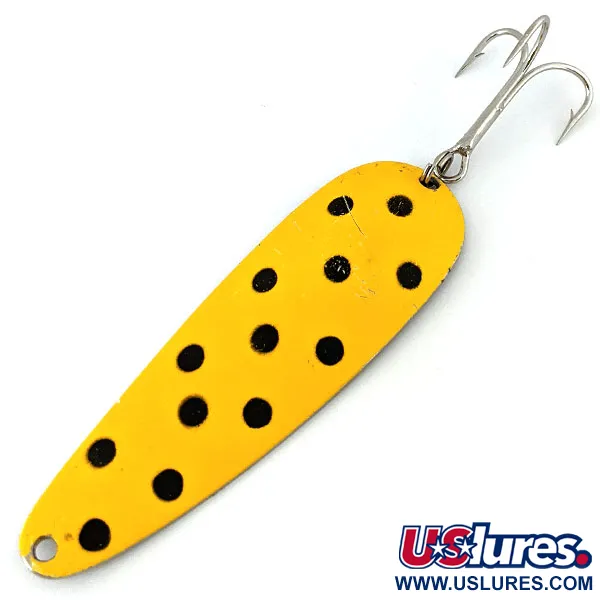  Worth Chippewa Steel Spoon, жовтий/чорний/нікель, 21 г, блесна коливалка (колебалка) #13851