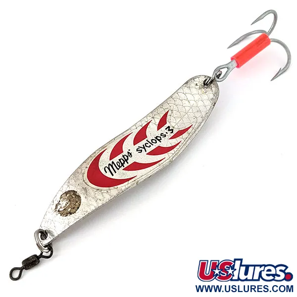  Mepps Syclops 3, срібло, 26 г, блесна коливалка (колебалка) #13856