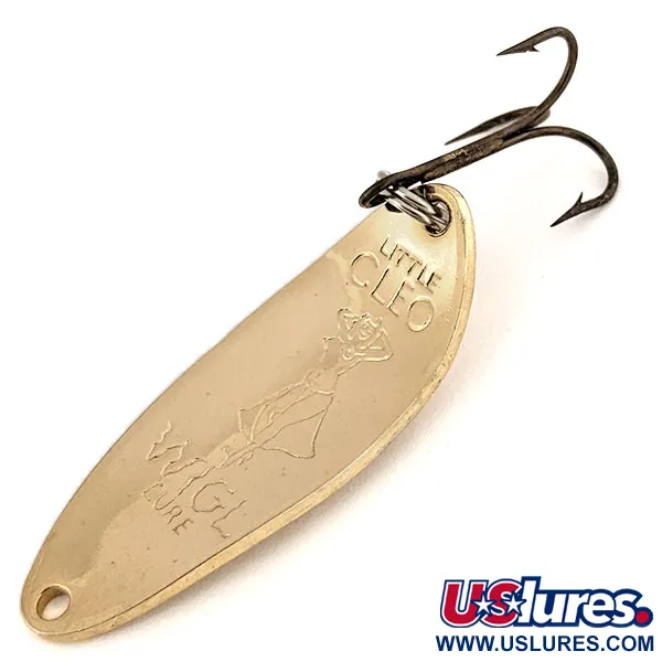 Seneca Little Cleo (Hula Girl), золото, 10 г, блесна коливалка (колебалка) #13871