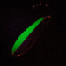 Acme Kastmaster UV (світиться в ультрафіолеті), нікель/зелений, 14 г, блесна коливалка (колебалка) #13880