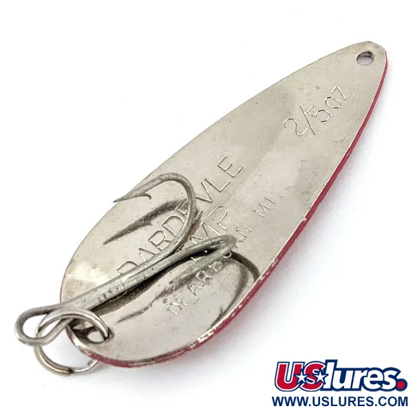 Eppinger Dardevle Imp, червоний/білий/нікель, 11 г, блесна коливалка (колебалка) #13888