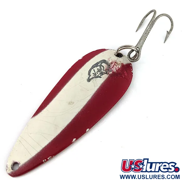 Eppinger Dardevle Imp, червоний/білий/нікель, 11 г, блесна коливалка (колебалка) #13888