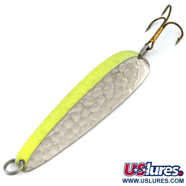 Acme Looter UV (світиться в ультрафіолеті), срібло/шартрез, 6 г, блесна коливалка (колебалка) #13891