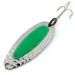  Blue Fox Pixee UV (світиться в ультрафіолеті), Хром/зелений, 14 г, блесна коливалка (колебалка) #15719