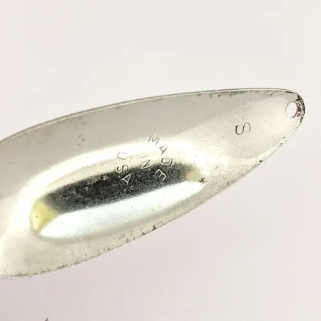 Worth Chippewa Steel Spoon UV (світиться в ультрафіолеті), рожевий/білий/нікель, 14 г, блесна коливалка (колебалка) #13905