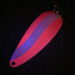  Worth Chippewa Steel Spoon UV (світиться в ультрафіолеті), рожевий/білий/нікель, 14 г, блесна коливалка (колебалка) #13905