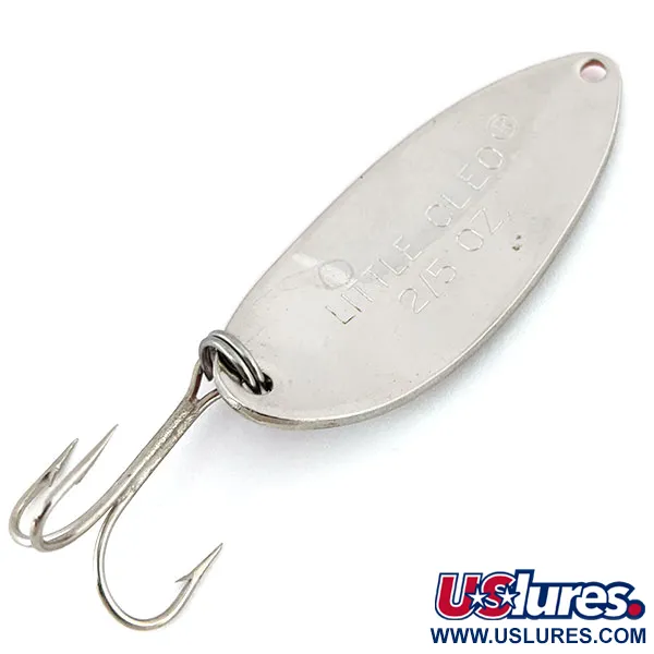 Acme Little Cleo, нікель/помаранчевий, 11 г, блесна коливалка (колебалка) #13910