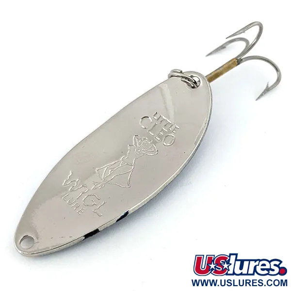 Seneca Little Cleo (Hula Girl), нікель/синій, 14 г, блесна коливалка (колебалка) #13914