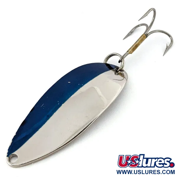 Seneca Little Cleo (Hula Girl), нікель/синій, 14 г, блесна коливалка (колебалка) #13914