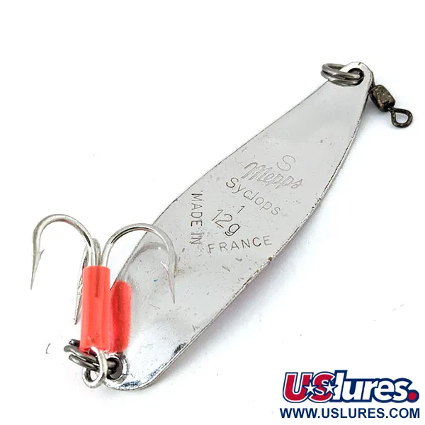  Mepps Syclops 1, срібло, 12 г, блесна коливалка (колебалка) #13920