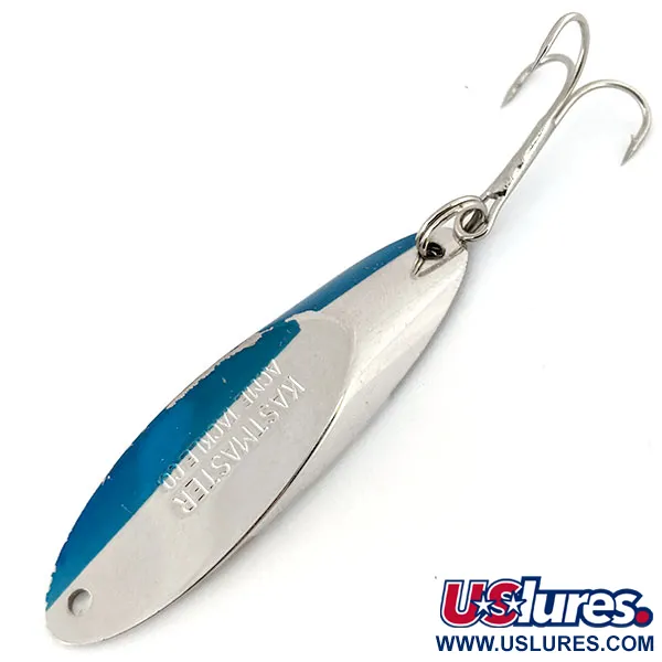 Acme Kastmaster, нікель/синій, 28 г, блесна коливалка (колебалка) #13923