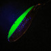 Acme Kastmaster UV (світиться в ультрафіолеті), Хром/зелений, 10,5 г, блесна коливалка (колебалка) #15901