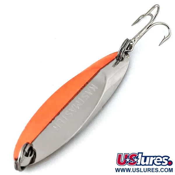 Acme Kastmaster, нікель/помаранчевий, 7 г, блесна коливалка (колебалка) #13925
