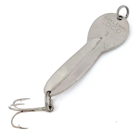 Glen Evans Loco 3, срібло, 17 г, блесна коливалка (колебалка) #13938
