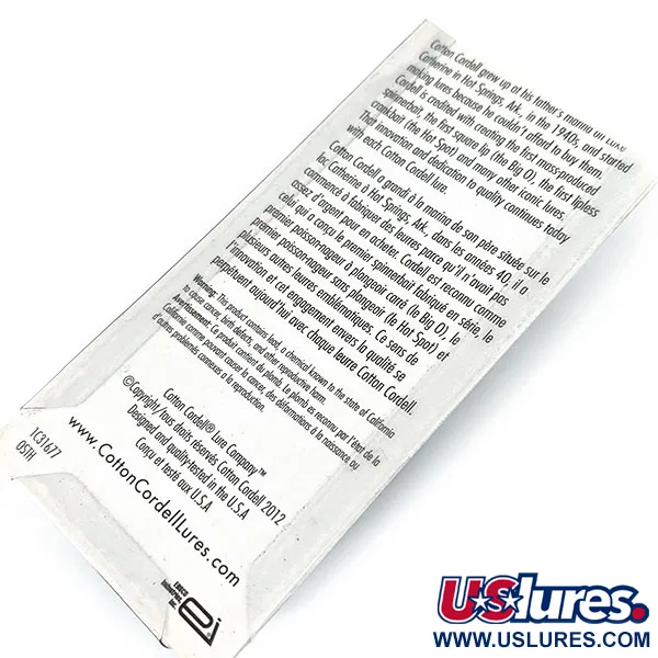  Cotton Cordell C.C. Shad, , 4 г, воблер #13949