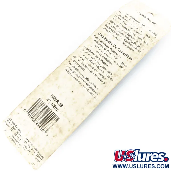 L&S Bait Mirro lure MirrOlure Top Dog, 14 г, воблер #13953