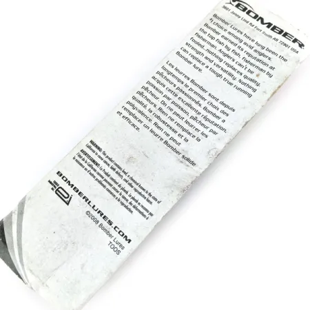 Bomber Bait Bonanza UV (світиться в ультрафіолеті), чорний/шартрез, 25 г, воблер #13962