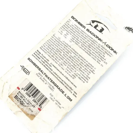 Bomber Badonk-A-Donk Saltwater Grade, 14 г, воблер #13963