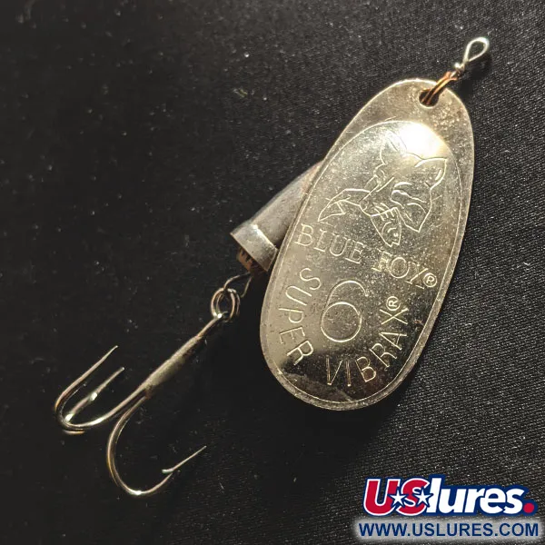  Blue Fox Super Vibrax 6, срібло, 18 г, блешня оберталка (вертушка) #13969