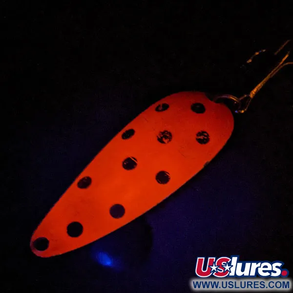 Worth Chippewa Steel Spoon, червоний/чорний/нікель, 14 г, блесна коливалка (колебалка) #13972