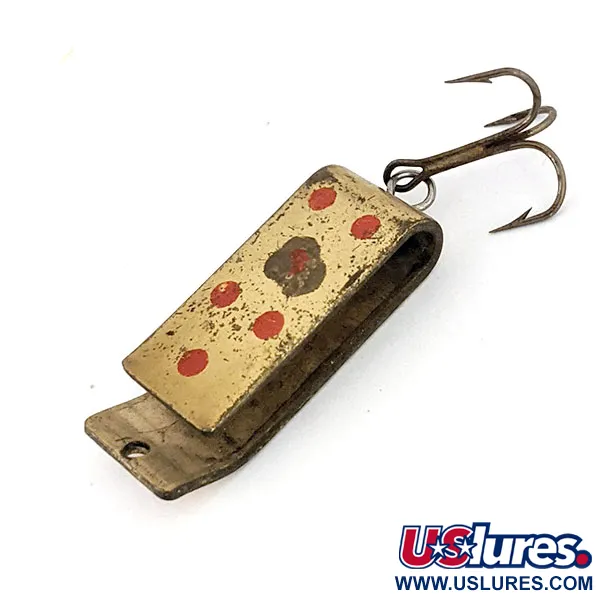  ​Jake's Lures Lil Jake, золото/червоний, 9 г, блесна коливалка (колебалка) #13981