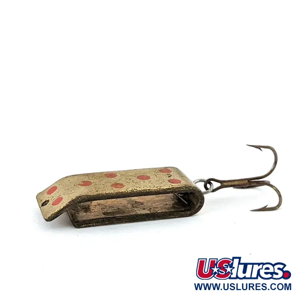  ​Jake's Lures Lil Jake, золото/червоний, 9 г, блесна коливалка (колебалка) #13981